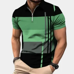 Shirts Heren*Halvor - Casual en stijlvol herenpoloshirt voor de zomer