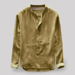 Shirts Heren*HANNES - Herenhemd met lange mouwen voor de zomer