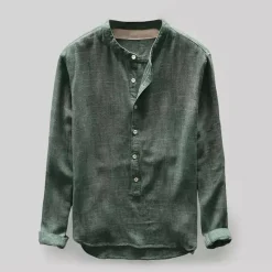 Shirts Heren*HANNES - Herenhemd met lange mouwen voor de zomer