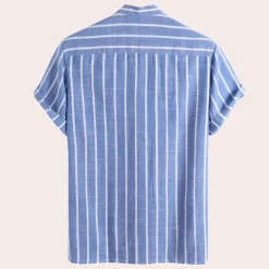 Shirts Heren*Hannes - Modern herenhemd met trendy strepen voor de zomer