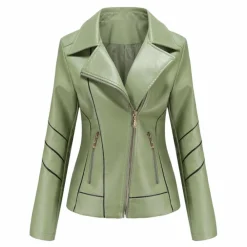 Leren Jassen Dames|Jassen Dames*HANNIE - Stijlvolle leren zomerjas