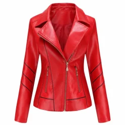 Leren Jassen Dames|Jassen Dames*HANNIE - Stijlvolle leren zomerjas