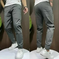 Broeken Heren*HARRI - Multi-pocket casual zomerbroek voor heren