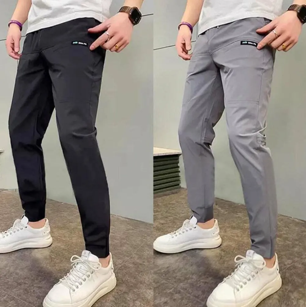 Broeken Heren*HARRI - Multi-pocket casual zomerbroek voor heren