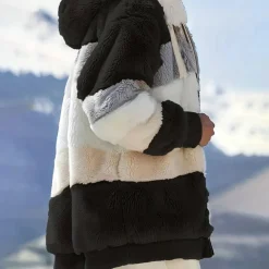 Jassen Dames*HARRIET - Fleecejack met capuchon voor dames