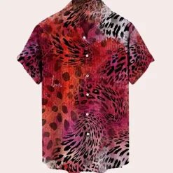 Shirts Heren*Harvey - Comfortabel herenshirt met korte mouwen voor de zomer