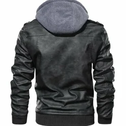 Leren Jassen Heren*Hawk Leren Jas - Perfect voor de Lente en Zomer