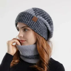 Sets Dames*HAYLEIGH - Lichte muts en sjaal set voor de zomer