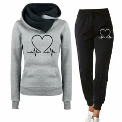 Sets Dames*HEARTBEAT - Zomerse jogging set met broek voor dames