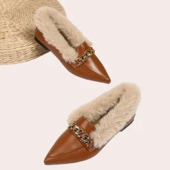 Damesschoenen*HELENA - Luxe Zomerschoenen voor Dames Bruin