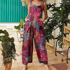 Jurken & Jumpsuits Dames*HELI - Luchtige zomer jumpsuit voor vrouwen