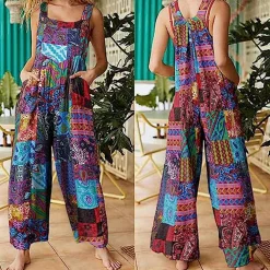 Jurken & Jumpsuits Dames*HELI - Luchtige zomer jumpsuit voor vrouwen