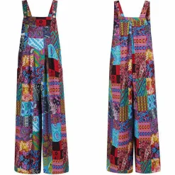 Jurken & Jumpsuits Dames*HELI - Luchtige zomer jumpsuit voor vrouwen