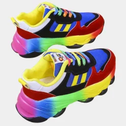 Damesschoenen*Henriette - Trendy veelkleurige zomerschoenen voor dames