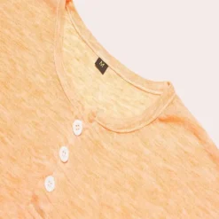 Shirts Heren*Heren t-shirt met ronde hals - Zomerse Editie Oranje