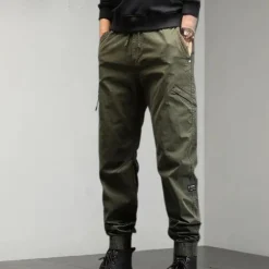 Broeken Heren*Heren zomerse casual cargo broek