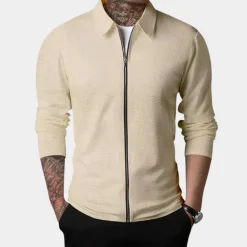 Jassen Heren*Herenjack met rits voor de zomer