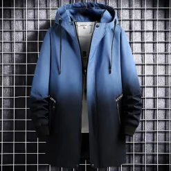 Jassen Heren*Herwig - Warme herenjas met modieus kleurverloop