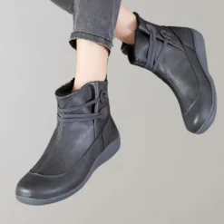 Damesschoenen*Hilda - Retro stijl dameslaarzen voor de zomer