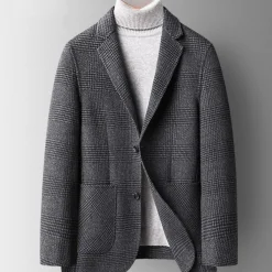 Jassen Heren*HILO - Stijlvolle Zomerjas voor Heren Grijs