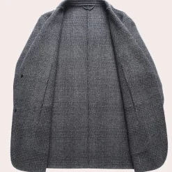 Jassen Heren*HILO - Stijlvolle Zomerjas voor Heren Grijs