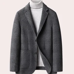 Jassen Heren*HILO - Stijlvolle Zomerjas voor Heren Grijs