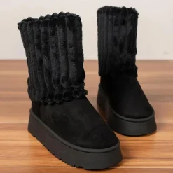 Damesschoenen*Holle - Stijlvolle Dikke Winterboots voor Sneeuwdagen