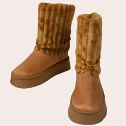 Damesschoenen*Holle - Stijlvolle Dikke Winterboots voor Sneeuwdagen