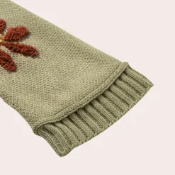 Truien & Vesten Dames*Honoria - Dames Elegante Bloemen Zomertrui Groen