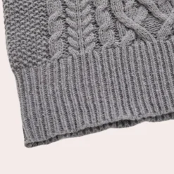 Truien & Vesten Heren*Horst - Modieuze gebreide heren zomertrui Grijs