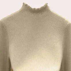 Truien & Vesten Dames*IANTHE - Stijlvolle Lichte Zomertrui voor Dames Khaki