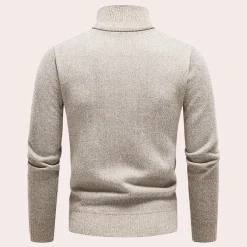 Truien & Vesten Heren*Ignatius - Tijdloze Elegantie Half-Zip Zomerse Trui voor Mannen