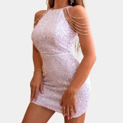 Jurken & Jumpsuits Dames*Iinca - Stijlvolle Bodycon zomerfeestjurk voor dames