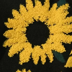 Truien & Vesten Dames*ILARIA - Luchtige gebreide trui met zonnebloempatroon voor de zomer