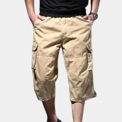 Broeken Heren*Ilario - Comfortabele driekwartbroek voor heren - Perfect voor de zomer