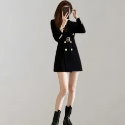 Jurken & Jumpsuits Dames*Ilda - Elegante zomer blazerjurk voor dames