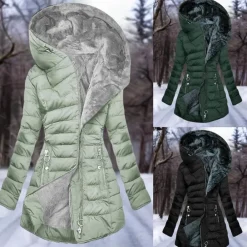 Jassen Dames*ILTA - Warme pluche jas voor vrouwen