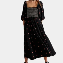 Jurken & Jumpsuits Dames*Imanta - Luchtige casual bloemenjurk voor dames, perfect voor de zomer