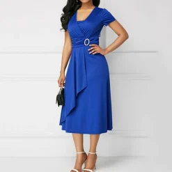 Jurken & Jumpsuits Dames*INGE - Elegante midi zomerjurk