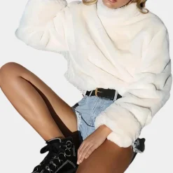 Truien & Vesten Dames*ISABELLA - Luxe Warme Trui voor Dames Wit