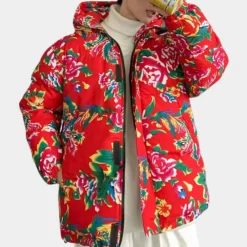 Jassen Heren*ISAEL - Klassieke Jas voor Heren Rood