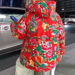 Jassen Heren*ISAEL - Klassieke Jas voor Heren Rood