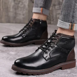 Schoenen Heren*Isidore - Premium veterlaarzen voor heren - Zomerse stijl