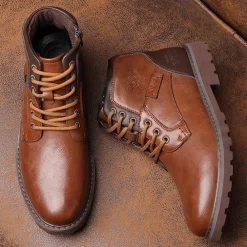 Schoenen Heren*Isidore - Premium veterlaarzen voor heren - Zomerse stijl