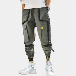 Broeken Heren*Italo - Stijlvolle en trendy cargo broek voor heren - Perfect voor de zomer