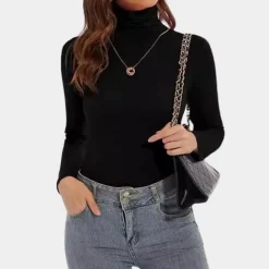 Topjes & Shirts Dames*IVYANNA - Geraffineerd Coltruitje voor Dames