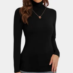 Topjes & Shirts Dames*IVYANNA - Geraffineerd Coltruitje voor Dames