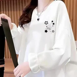 Truien & Vesten Dames*JACINTA - Luxe Zomerse Trui voor Dames Wit