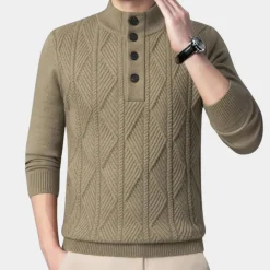 Truien & Vesten Heren*JAIR - Modieuze Gebreide Zomerse Trui voor Heren