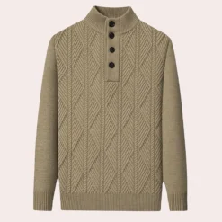 Truien & Vesten Heren*JAIR - Modieuze Gebreide Zomerse Trui voor Heren